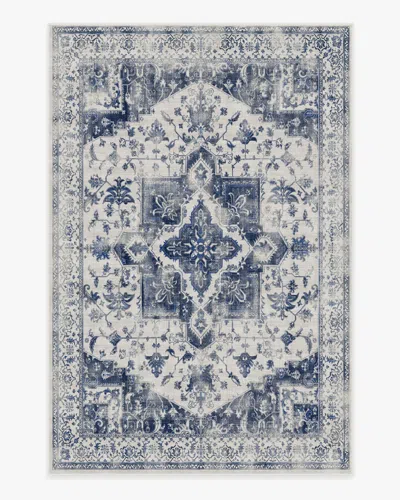 Ruggable Kira Delft Blue Flatwoven Rug