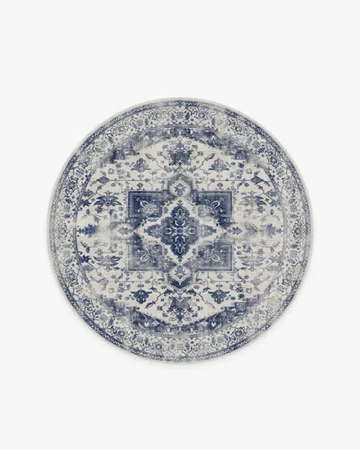 Ruggable Kira Delft Blue Flatwoven Rug