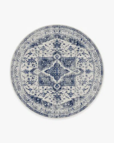 Ruggable Kira Delft Blue Flatwoven Rug