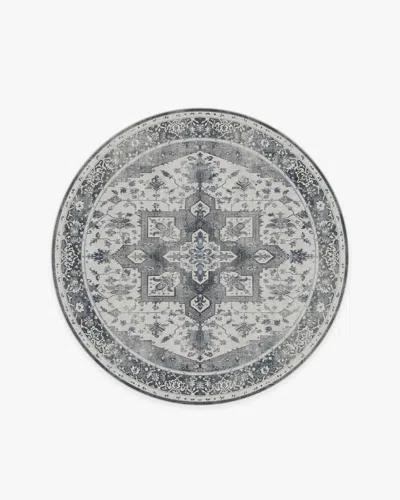Ruggable Kira Stone Blue Flatwoven Rug In Gray
