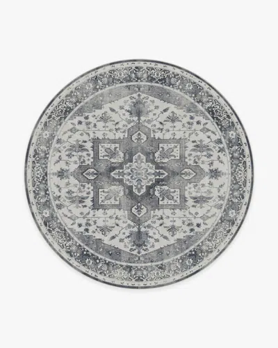 Ruggable Kira Stone Blue Flatwoven Rug In Gray