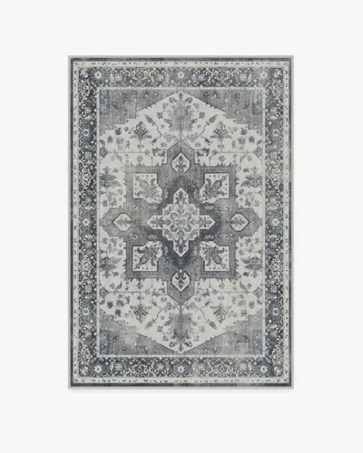 Ruggable Kira Stone Blue Flatwoven Rug