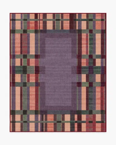 Ruggable Lad Mauve Flatwoven Rug By Jungalow In Purple
