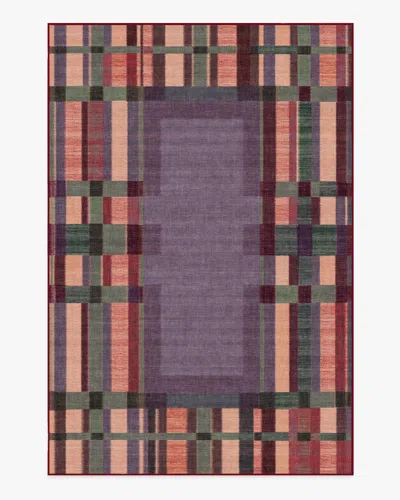 Ruggable Lad Mauve Flatwoven Rug By Jungalow In Purple