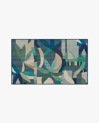 Ruggable Laguna Blue Outdoor Rug In Multi