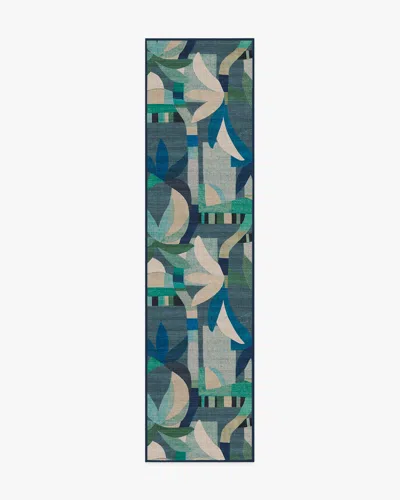 Ruggable Laguna Blue Outdoor Rug In Multi