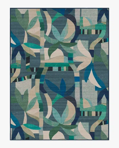 Ruggable Laguna Blue Outdoor Rug In Multi