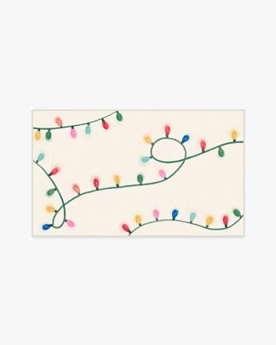 Ruggable Let It Glow Cream Flatwoven Rug In Multi