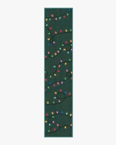 Ruggable Let It Glow Green Flatwoven Rug