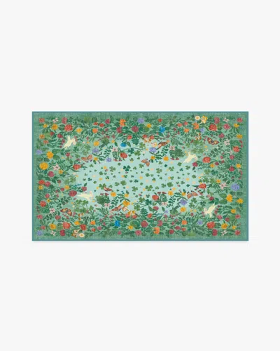 Ruggable Lily Pad Meadow Multicolor Flatwoven Rug