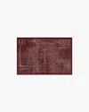 Ruggable Linear Oasis Rust Red Flatwoven Rug In Multi