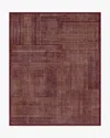 Ruggable Linear Oasis Rust Red Flatwoven Rug In Multi