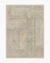 Ruggable Linear Oasis Stone Grey Flatwoven Rug In Multi
