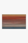 Ruggable Linear Striped Multicolor Flatwoven Rug In Multi