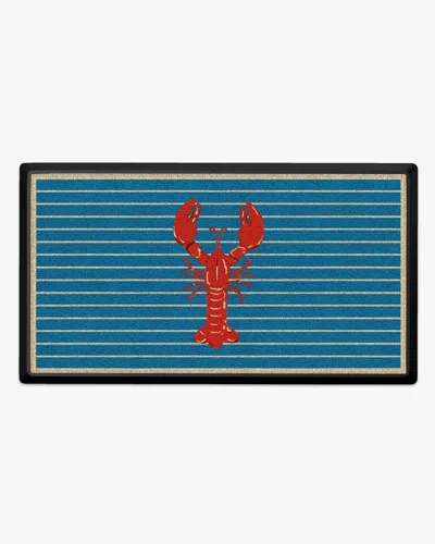 Ruggable Lobster Large Doormat In Blue