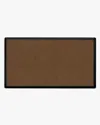 Ruggable Looped Solid Dark Coir Large Doormat In Multi