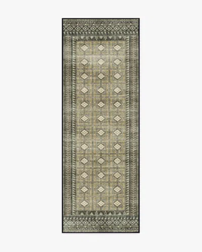 Ruggable Lorah Charcoal Flatwoven Rug In Brown