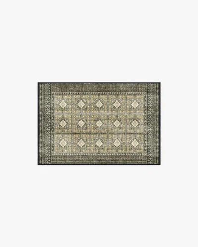 Ruggable Lorah Charcoal Flatwoven Rug In Gray