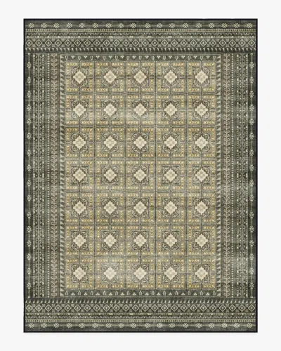 Ruggable Lorah Charcoal Flatwoven Rug In Gray
