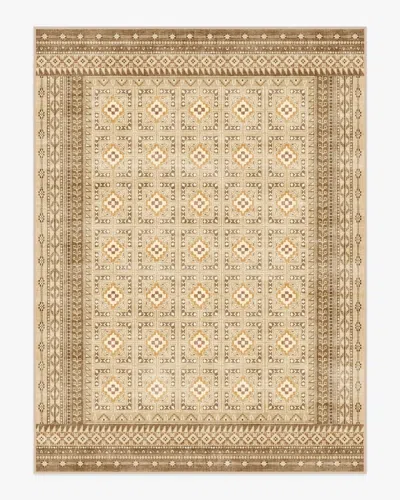 Ruggable Lorah Warm Natural Flatwoven Rug In Brown