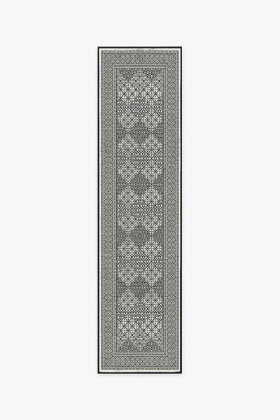 Ruggable Loseta Black Outdoor Rug