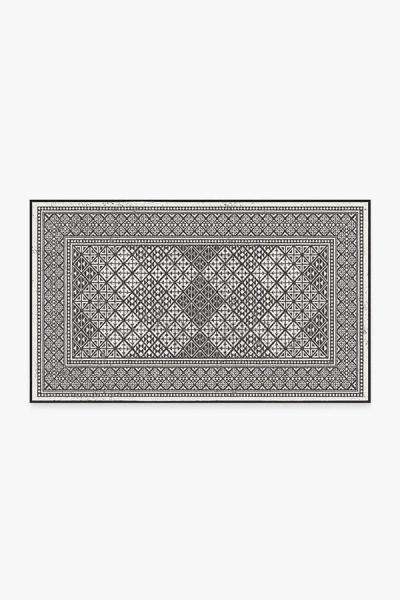 Ruggable Loseta Black Outdoor Rug