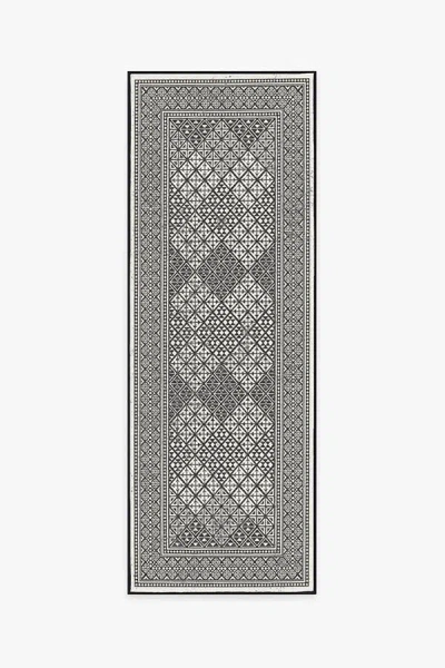 Ruggable Loseta Black Outdoor Rug