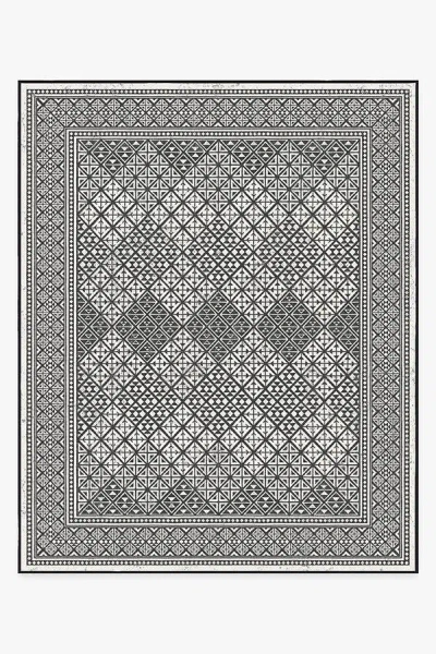 Ruggable Loseta Black Outdoor Rug