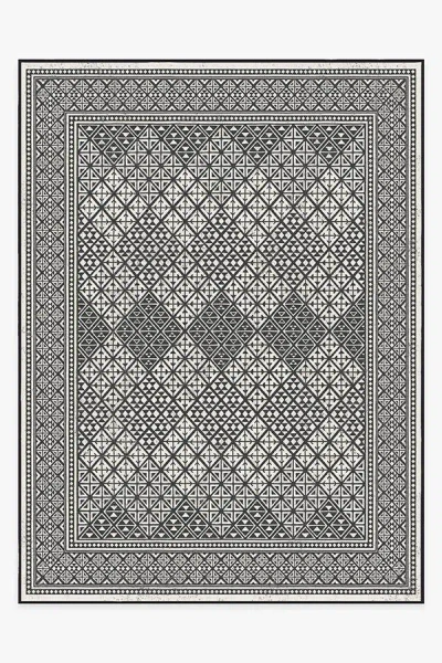 Ruggable Loseta Black Outdoor Rug