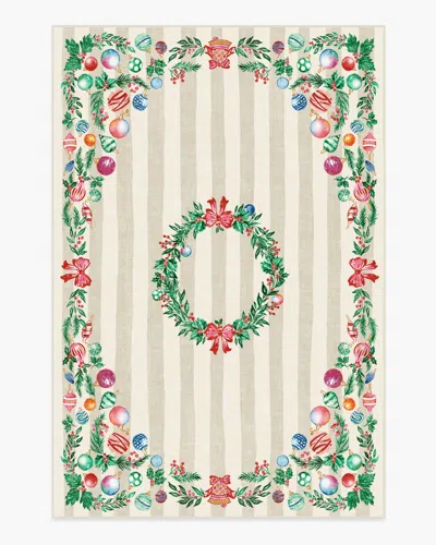 Ruggable Lydia Garland Cream Multicolor Flatwoven Rug
