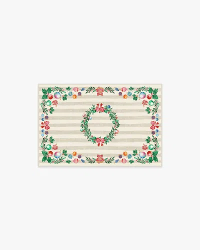 Ruggable Lydia Garland Cream Multicolor Flatwoven Rug