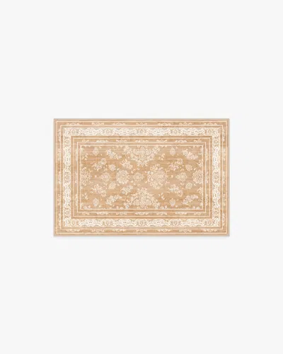 Ruggable Maelyn Camel & Ivory Flatwoven Rug In Multi