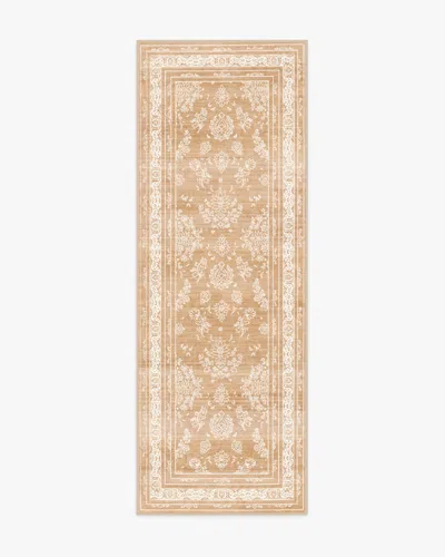 Ruggable Maelyn Camel & Ivory Flatwoven Rug In Brown