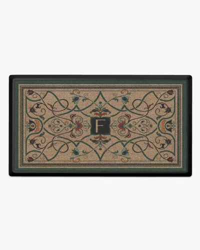 Ruggable Maeva Monogram Large Doormat In Multi