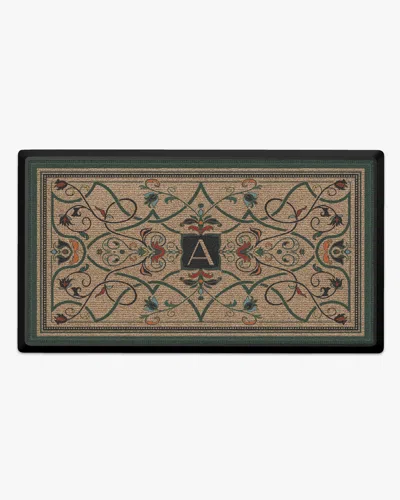 Ruggable Maeva Monogram Large Doormat In Multi