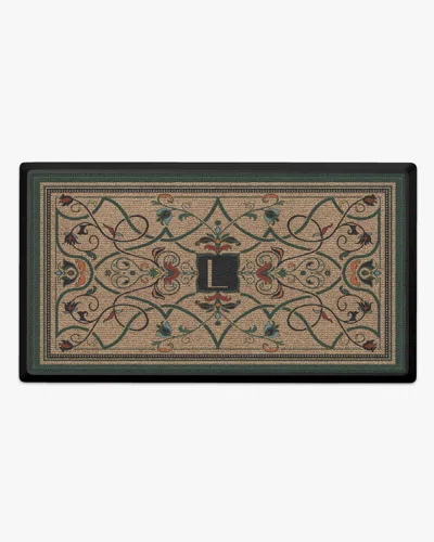 Ruggable Maeva Monogram Large Doormat In Multi