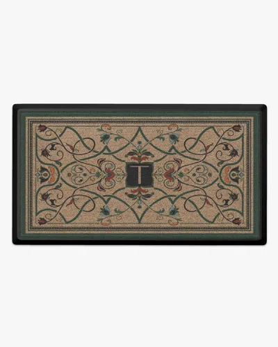Ruggable Maeva Monogram Large Doormat In Multi