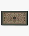 Ruggable Maeva Monogram Large Doormat In Multi