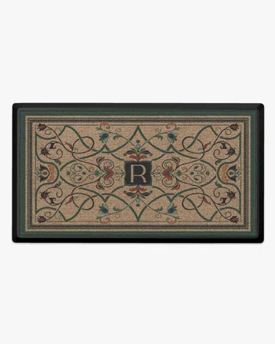 Ruggable Maeva Monogram Large Doormat In Multi