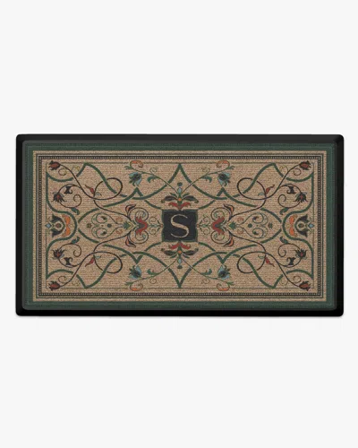 Ruggable Maeva Monogram Large Doormat In Multi