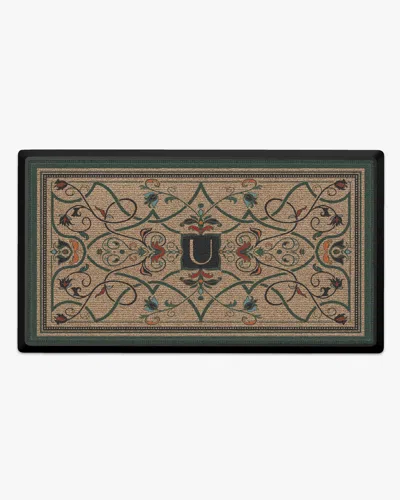 Ruggable Maeva Monogram Large Doormat In Multi