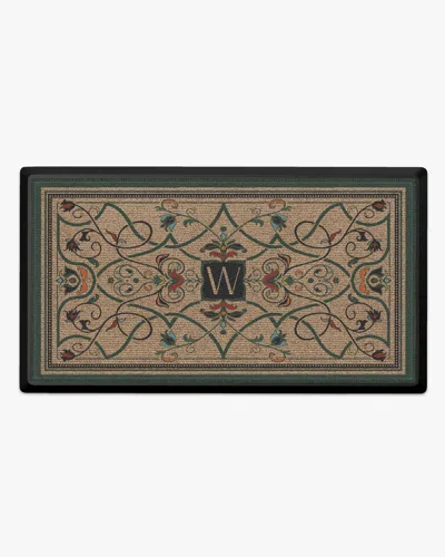 Ruggable Maeva Monogram Large Doormat In Multi