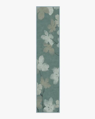 Ruggable Magnolia Teal Flatwoven Rug In Blue