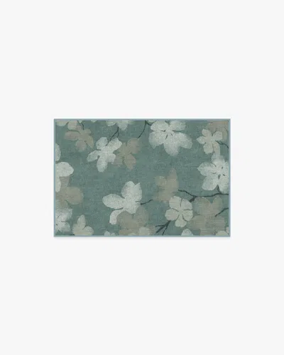 Ruggable Magnolia Teal Flatwoven Rug In Blue