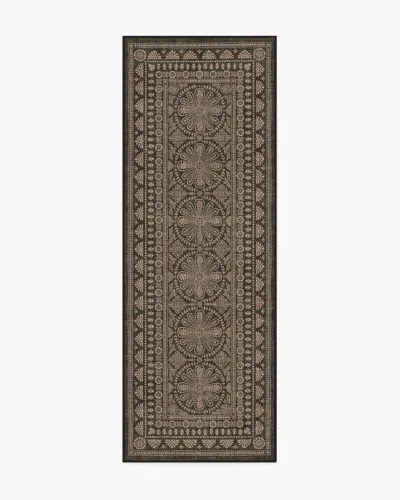 Ruggable Maia Soft Black Re-jute Rug In Brown