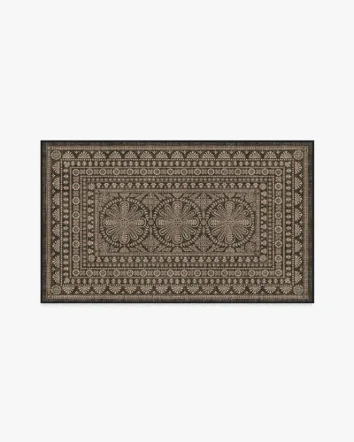 Ruggable Maia Soft Black Re-jute Rug In Brown