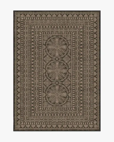 Ruggable Maia Soft Black Re-jute Rug In Brown