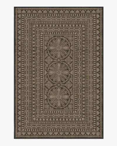 Ruggable Maia Soft Black Re-jute Rug In Brown