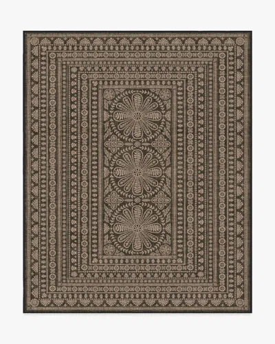 Ruggable Maia Soft Black Re-jute Rug In Brown