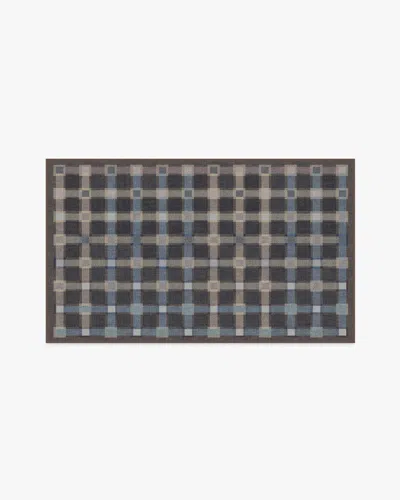 Ruggable Maja Charcoal Multicolor Flatwoven Rug In Gray